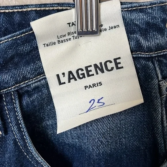 L’agence Tatum low rise stovepipe jeans NWT - Picture 8 of 11